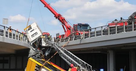 Warszawa. Odcinkowy pomiar prędkości na S8 po wypadku autobusu miejskiego