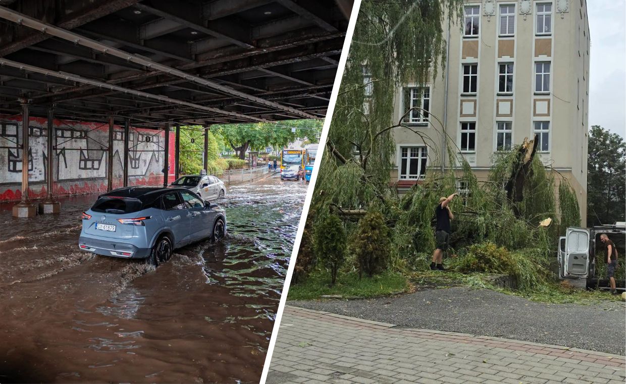 Zawaliła się ściana fabryki, ewakuowano obozy. Kataklizm w regionie