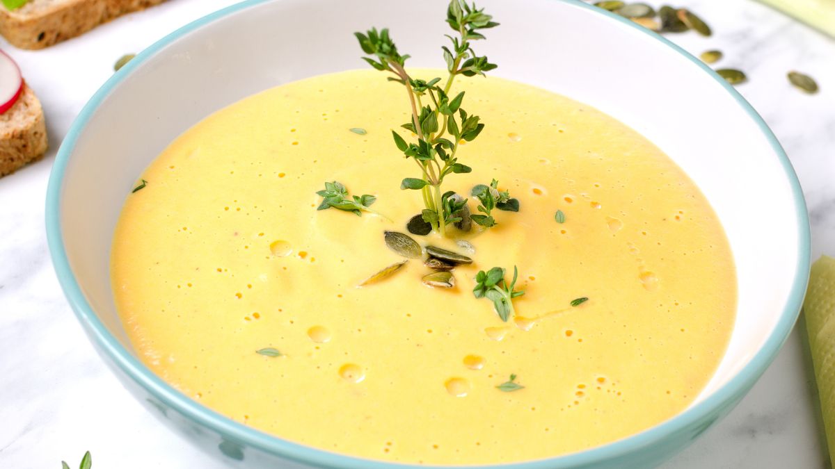 Zupa krem z kiszonej kapusty