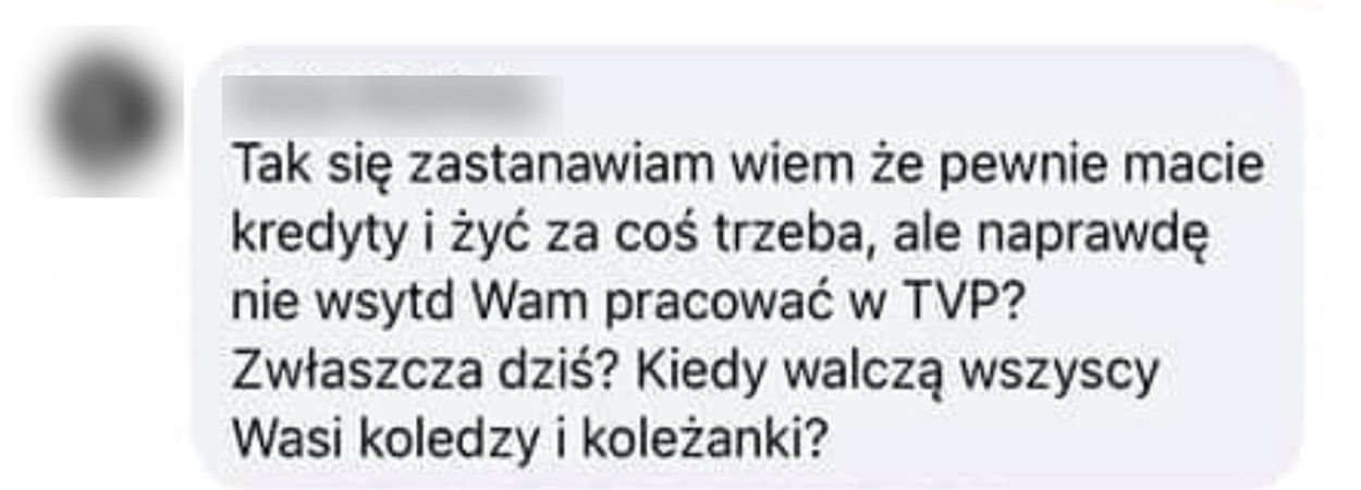 Internauci wspierają strajk mediów pod wpisami "Pytania na śniadanie"