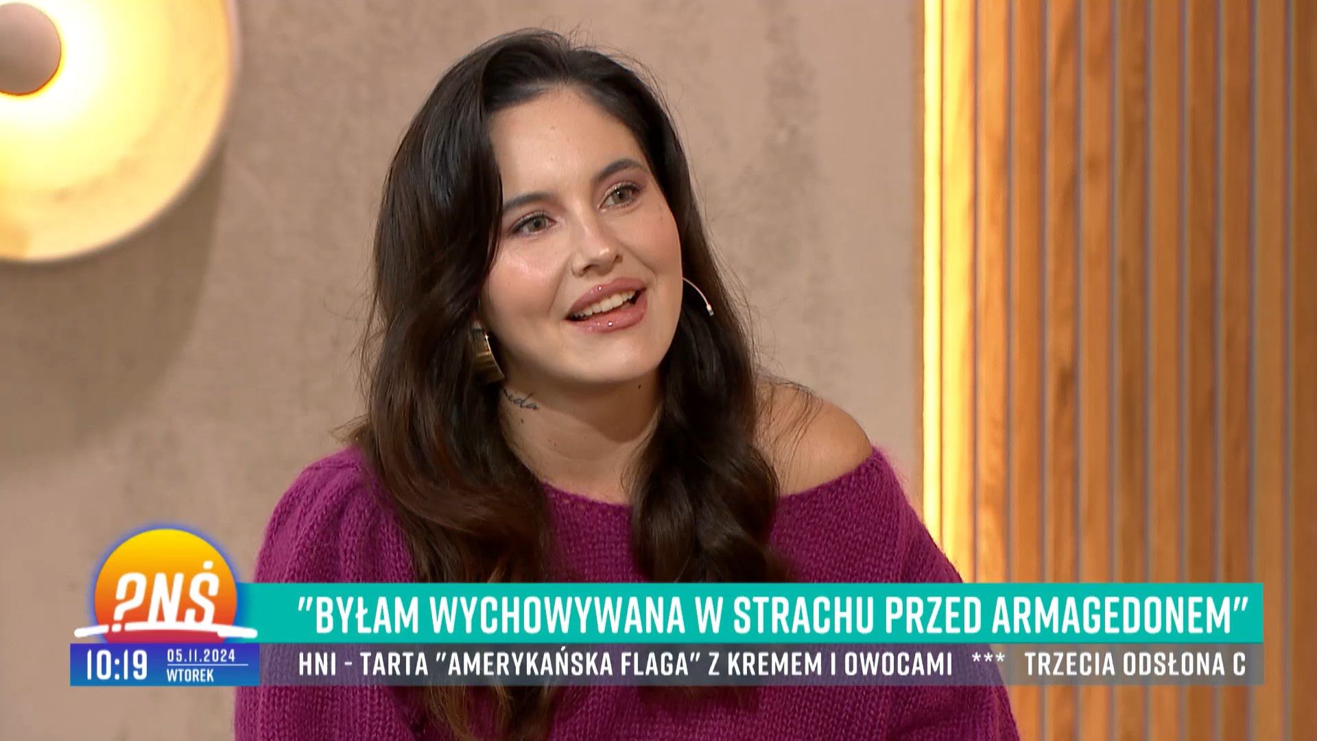 Aleksandra Żuraw w programie "Pytanie na Śniadanie"