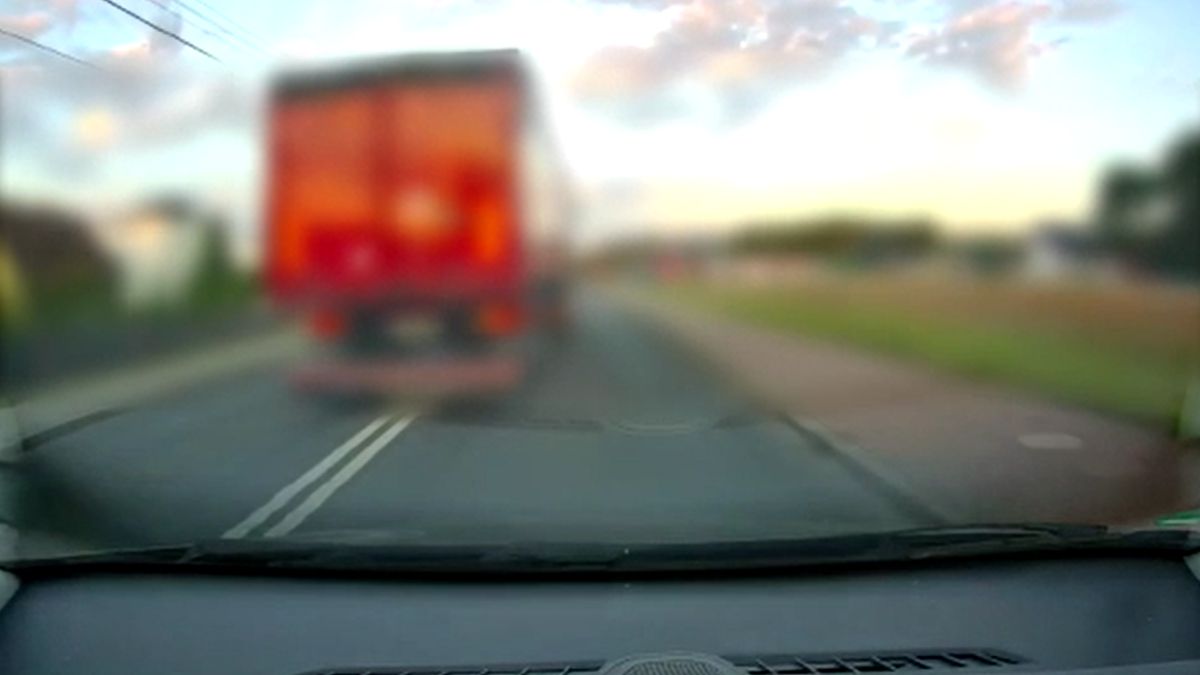 Ciężarówka seriami łamała rażąco przepisy