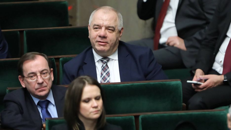 Sejm. Na zdjęciu wicepremier Jacek Sasin
