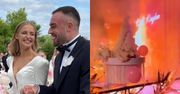 TYLKO NA PUDELKU: POŻAR na weselu Karoliny Pisarek! Sala stanęła w płomieniach: "A TAKI BYŁ ŁADNY TORT" (WIDEO)