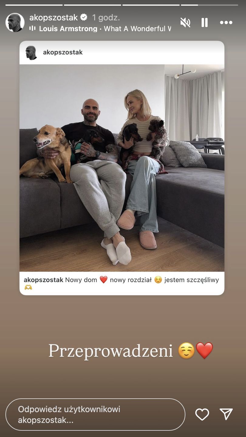 Akop Szostak i Michalina Zagórska