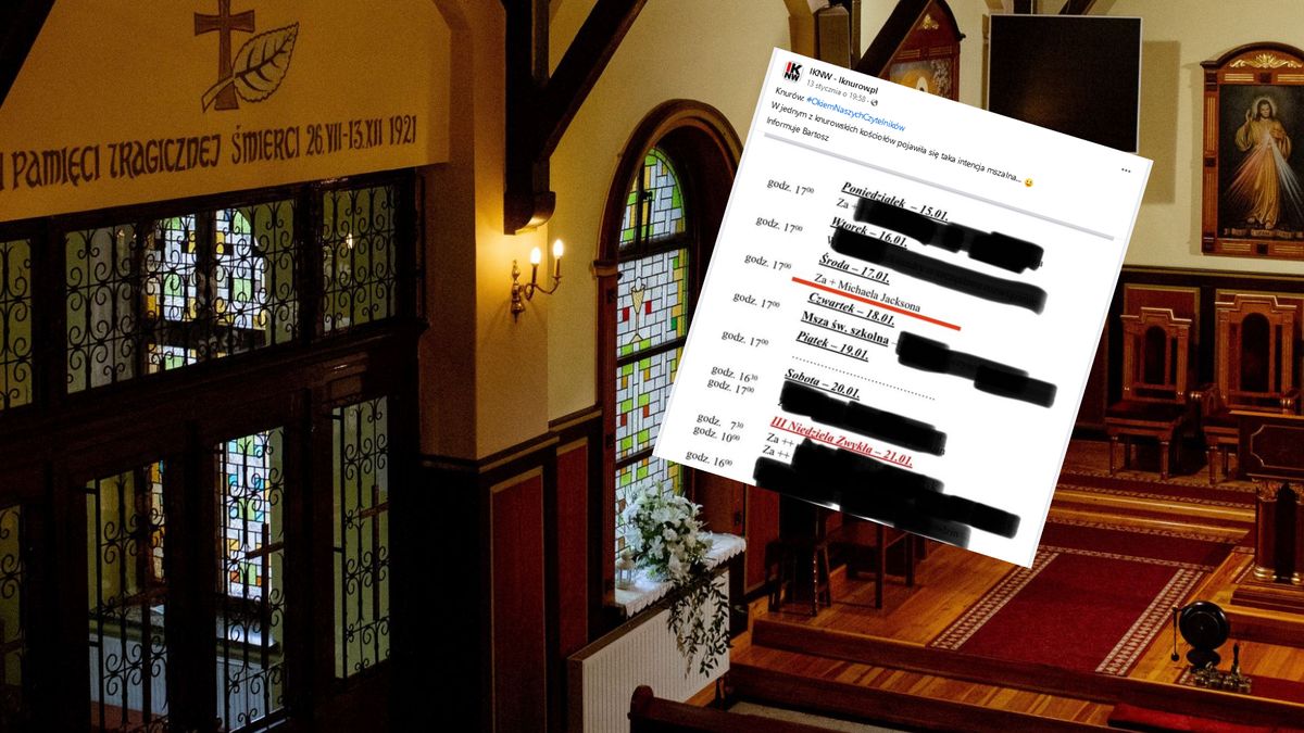 Nietypowa msza w Knurowie. Wierni pomodlą się za Michaela Jacksona