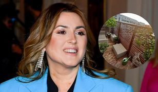 Tak mieszka Karolina Szostak: przytulny salon, taras i sypialnia w stylu glamour