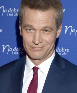 Michał Żebrowski pokazał zdjęcie z dzieckiem. Żartuje ze swojego wyglądu