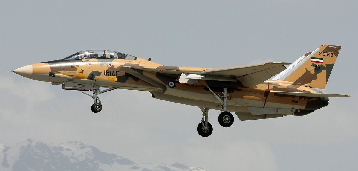 Irańskie F-14A przechodziły ograniczoną modernizację, ale nic nie zakłamie rzeczywistości – te samoloty pamiętają ostatnie dni panowania szaha Pahlawiego