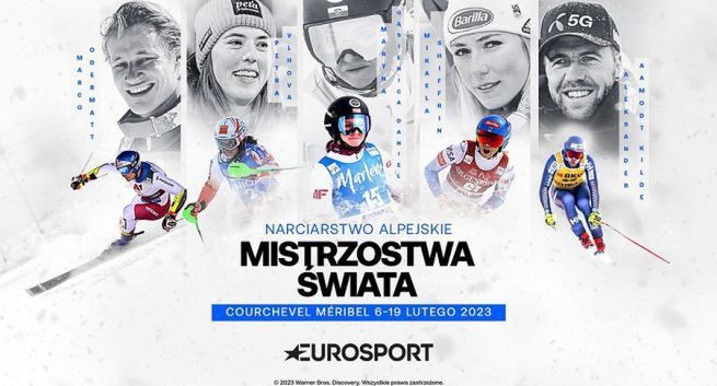 Eurosport pokaże mistrzostwa świata w narciarstwie alpejskim. Oglądać można też w Playerze