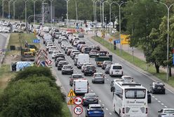 Wielki karambol na POW. Korek ma ponad pięć kilometrów