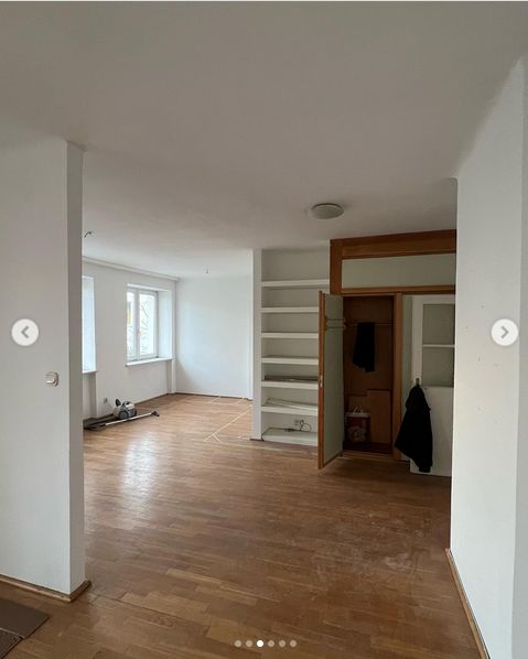 Izabella Krzan ogłasza rozpoczęcie remontu nowego mieszkania
