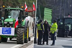 Rolnicy blokują granicę z Niemcami. Ogromne korki na przejściu w Świecku