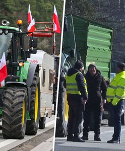 Rolnicy blokują granicę z Niemcami. Ogromne korki na przejściu w Świecku