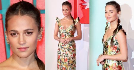 Alicia Vikander świętuje premierę "Tomb Raider"