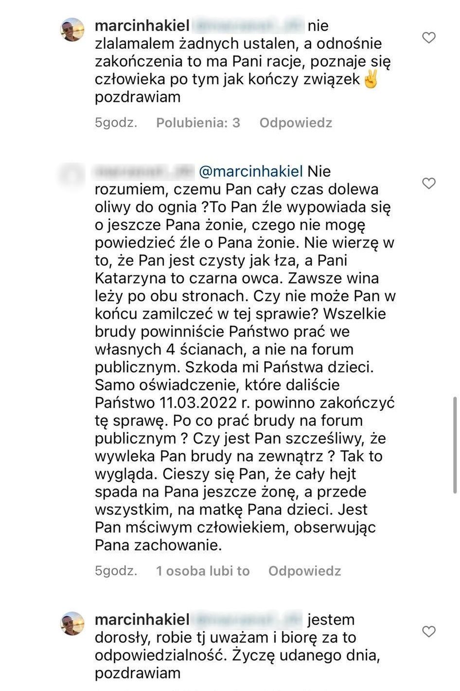 Marcin Hakiel dyskutuje z fanami