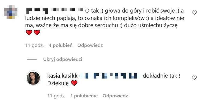 Kasia ze "Ślubu od pierwszego wejrzenia" odpowiada na hejt