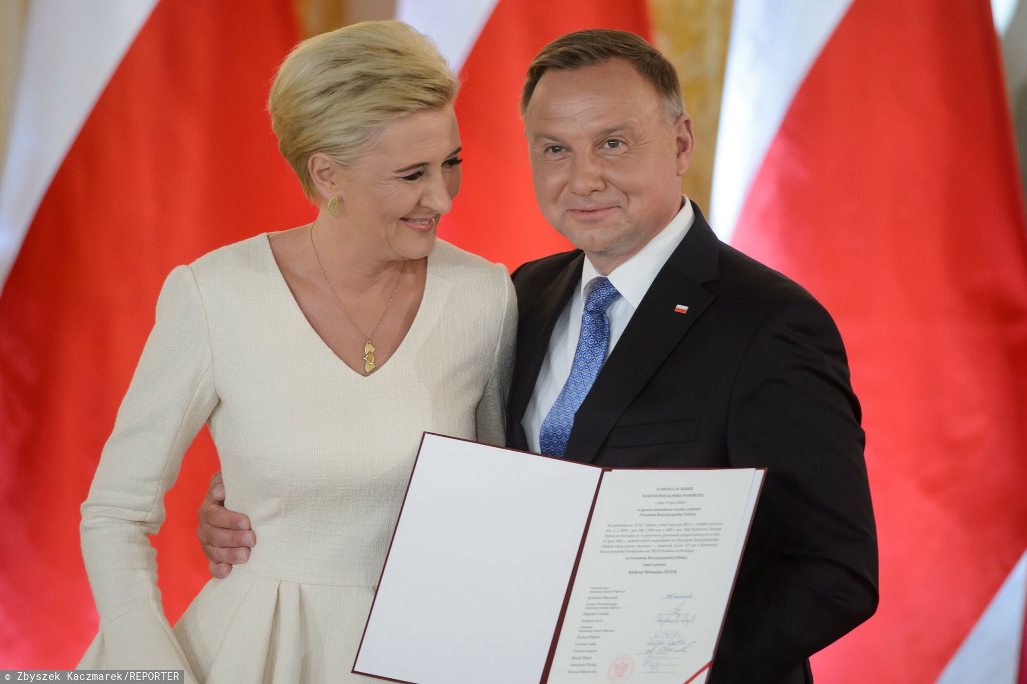Agata i Andrzej Dudowie