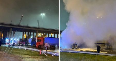 Tragedia w Gdyni. Zwłoki w kabinie ciężarówki