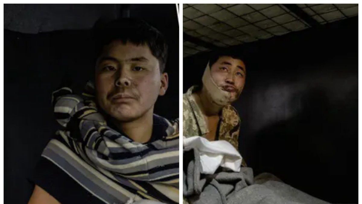 Dwaj żołnierze z Korei 