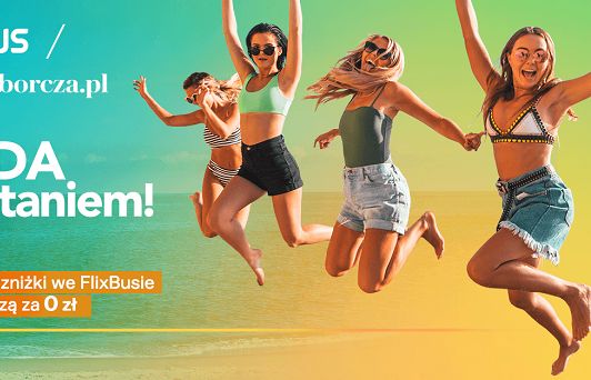 "Gazeta Wyborcza" i Flixbus z akcją „Jazda z Czytaniem!" dla studentów