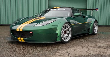Lotus Evora GTC - wyścigowa zieleń