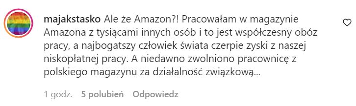 Gonciarz współpracuje z Amazonem - drama