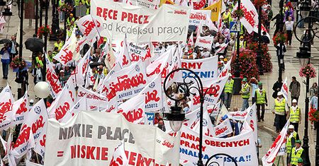 "Solidarność" opanowała stolicę