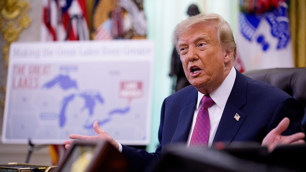 Donald Trump zmienił nazwę Jezioro Ontario na Jezioro Ameryka