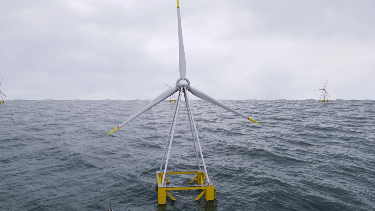 Pływająca turbina wiatrowa