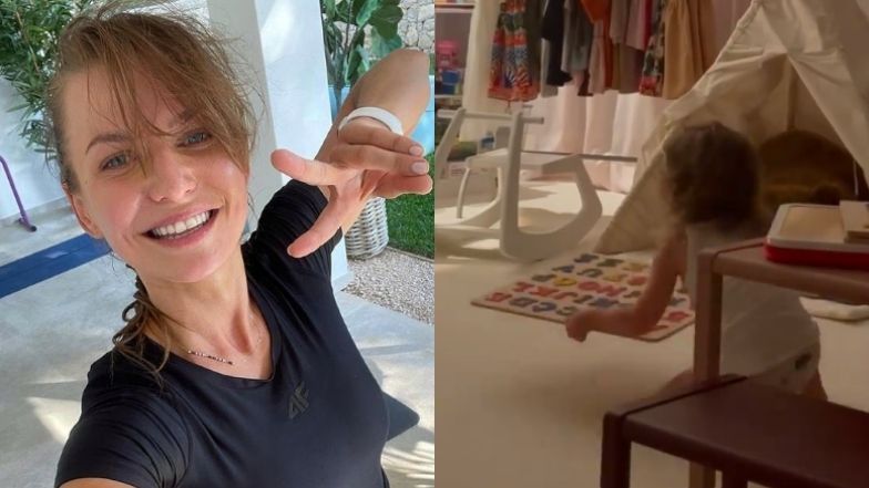 Anna Lewandowska prezentuje nowy talent Klary