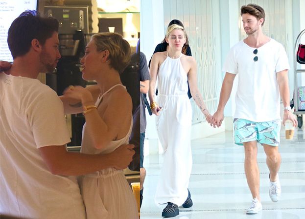 Miley i Schwarzenegger na randce w Miami (ZDJĘCIA)