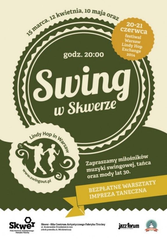 Za darmo: kolejna edycja "Swingu w Skwerze" [WIDEO]
