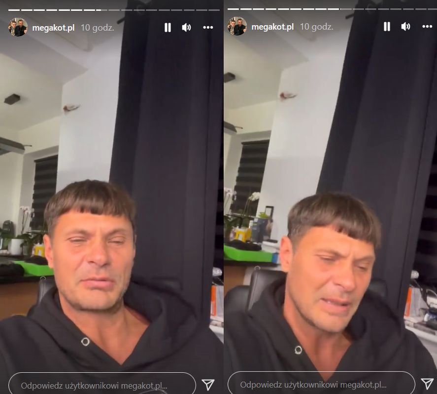 Arkadiusz "Megakot" Zgorzelski żali się na ostatnie wydarzenia