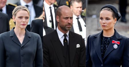 Pogrzeb króla Haralda V. Elity i royalsi żegnają monarchę: książę William, księżna Charlene z Monako, księżniczka Ingrid Alexandra (ZDJĘCIA)