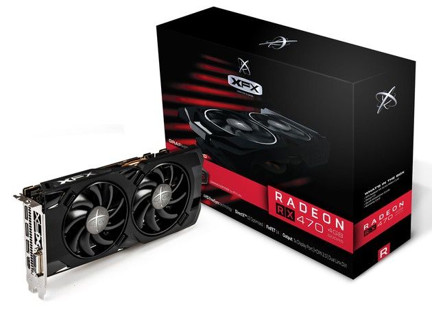 XFX Radeon RX 470 RS Hard Swap Triple X karta graficzna