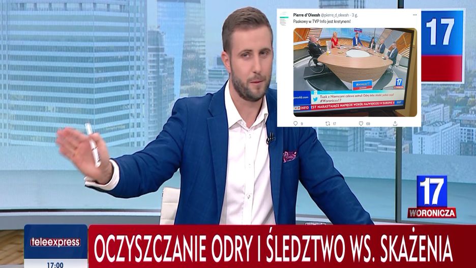 Program TVP Info obiektem memów