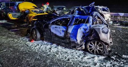 Karambol na S7. Jest ważny komunikat policji