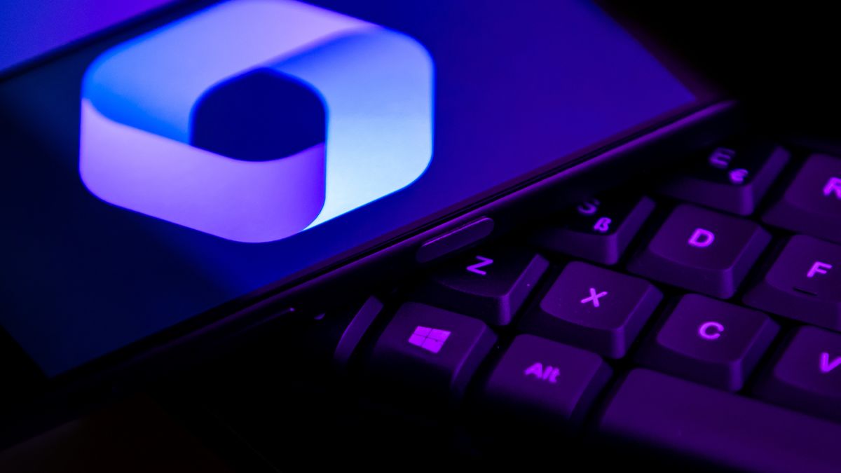 ANKARA, TURKIYE - OCTOBER 31: In this photo illustration, logo of Windows Copilot is displayed on mobile phone screen in Ankara, Turkiye on October 31, 2023. (Photo by Ismail Kaplan/Anadolu via Getty Images)