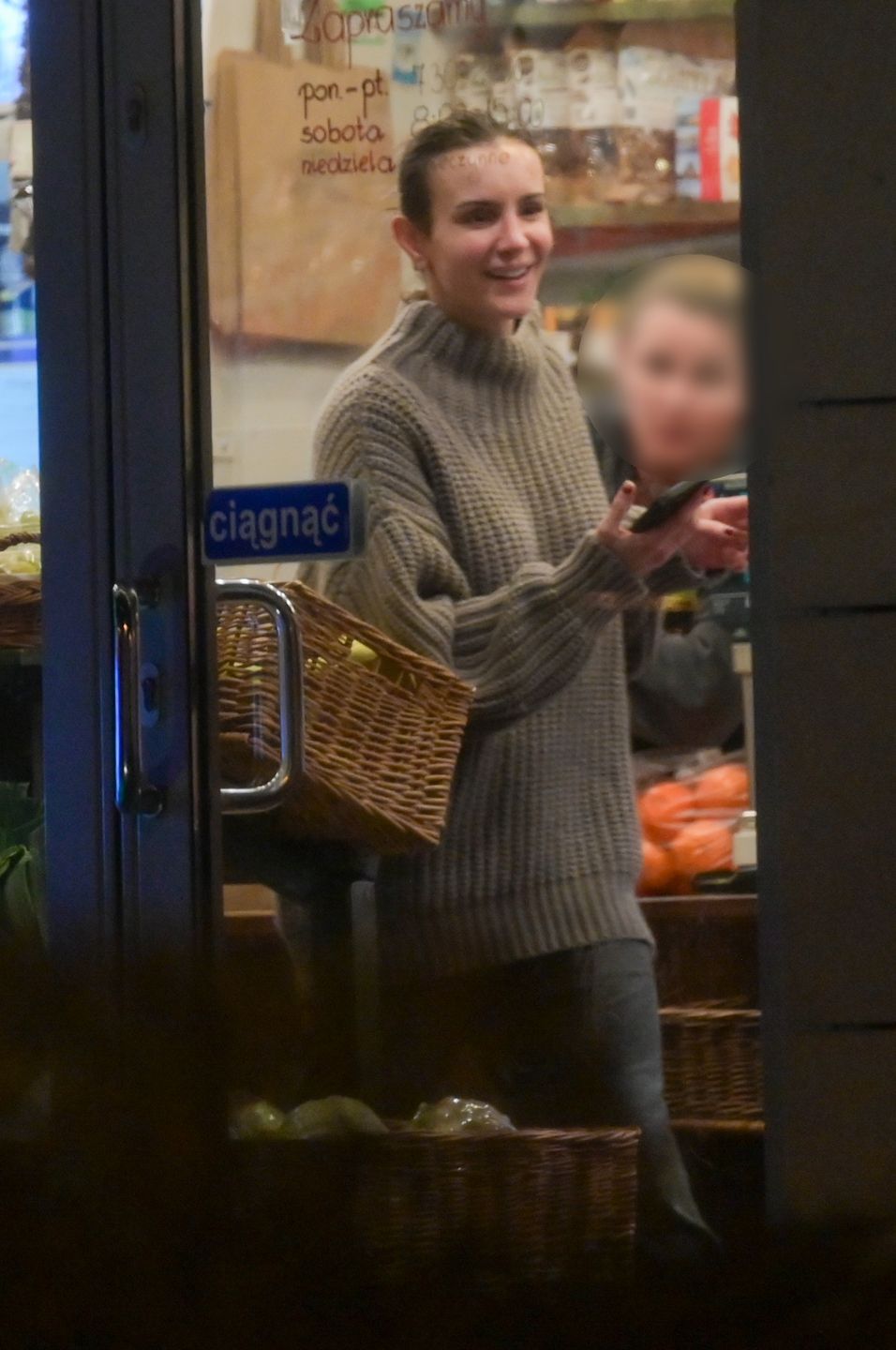 Sara Boruc zablokowała i pognała na zakupy spożywcze