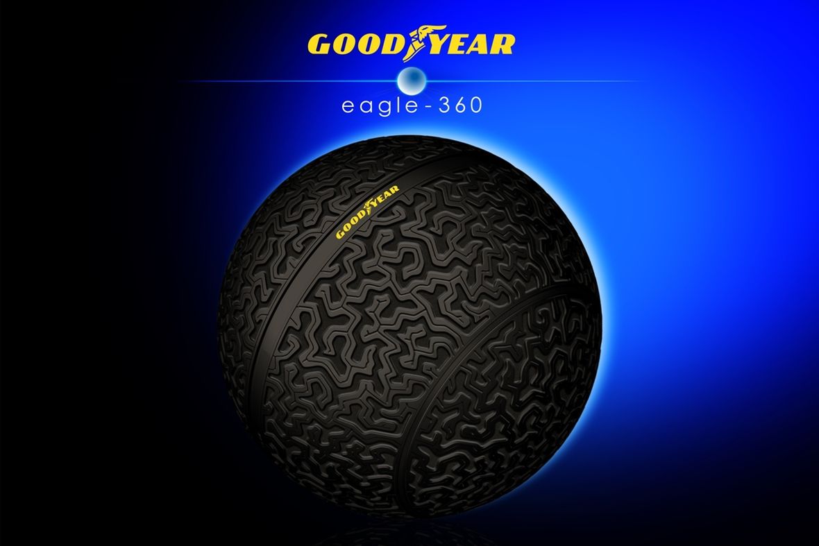 Goodyear Eagle-360, czyli sferyczna opona przyszłości