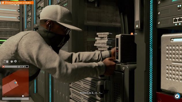 Watch Dogs 2 - zadanie: restart systemu