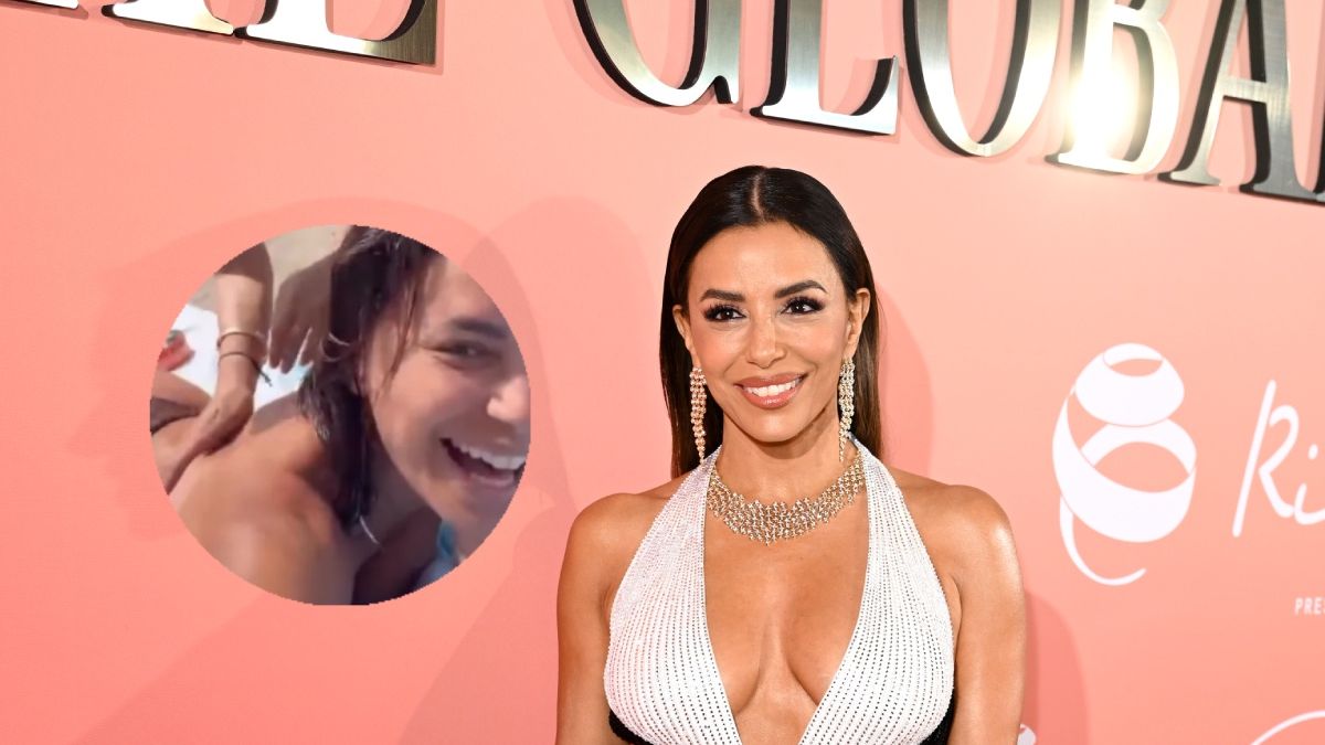 Eva Longoria pokazała się topless na plaży 