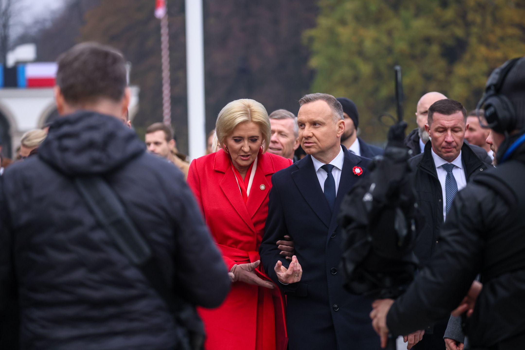 Andrzej Duda i Agata Kornhauser-Duda
