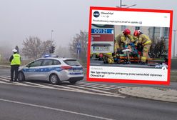 Prowadził rower po pasach. Uderzyła go ciężarówka