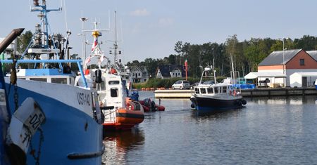 Incydent na Morzu Bałtyckim. Statek utknął na mieliźnie