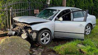 Ciecholewy: Dwie osoby trafiły do szpitala przez pijanego kierowcę