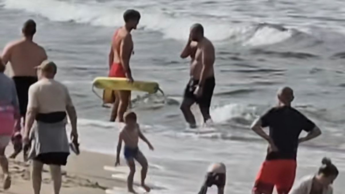 Wstrząsające nagranie znad Bałtyku.