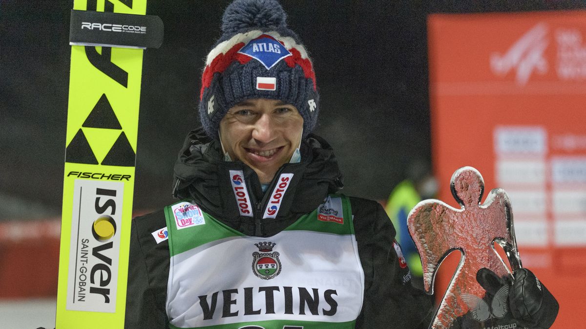 Kamil Stoch w Engelbergu - zdjęcie archiwalne