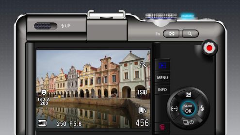 Olympus E-PL1: symulator Live Guide 1